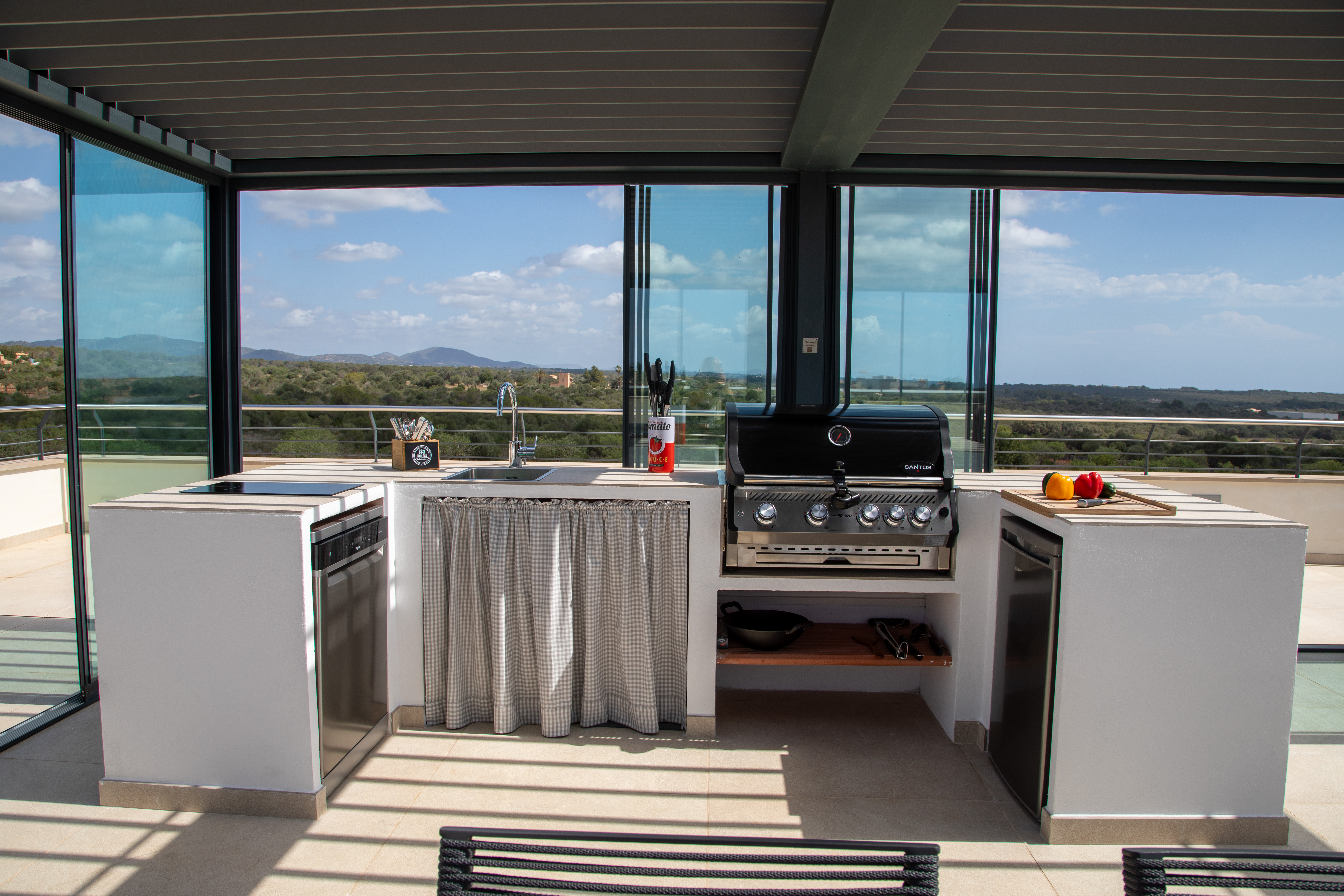 Villa interior view