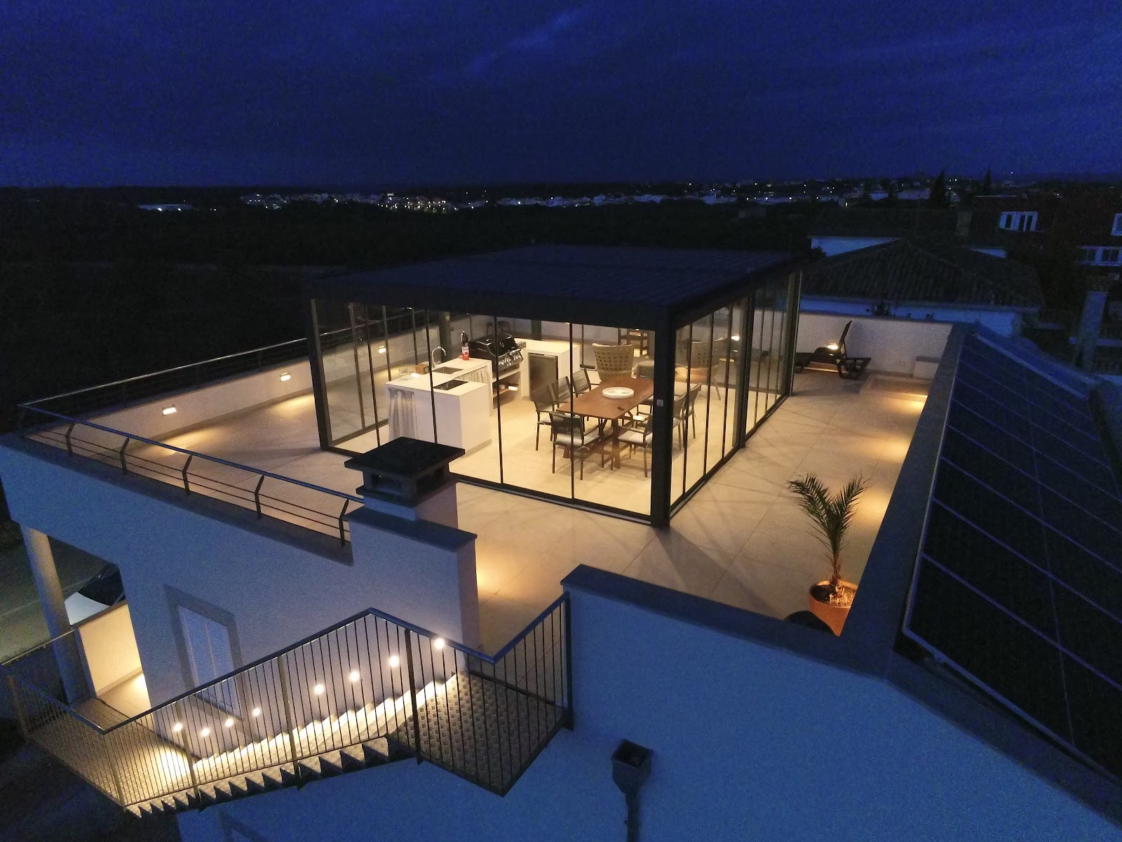 360° rooftop terrace