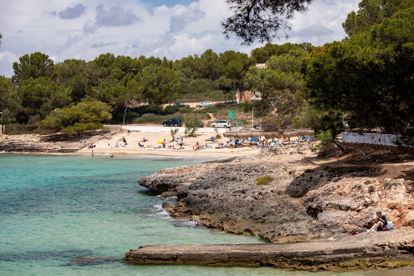 S'Arenal beach near Portocolom